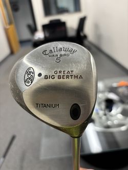 Callaway War Bird 5 wood Great Big Bertha