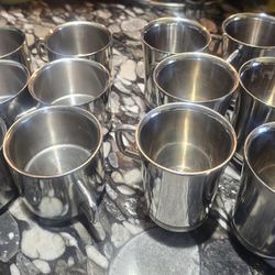 Stainless Steel Coffee/Tea Cups