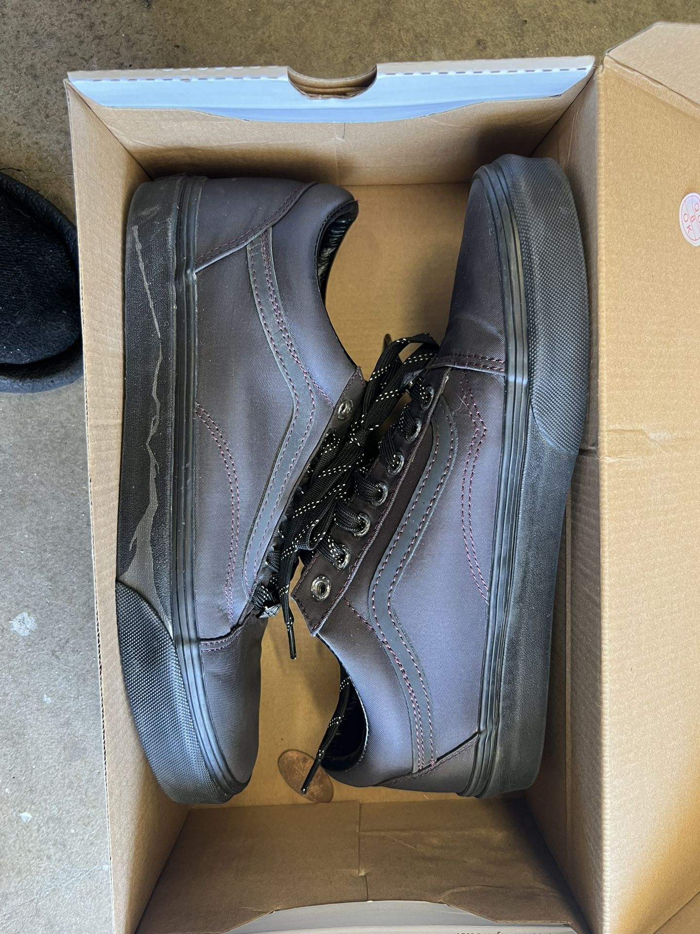 Harry Potter Deathly Hallows Vans Sz 9