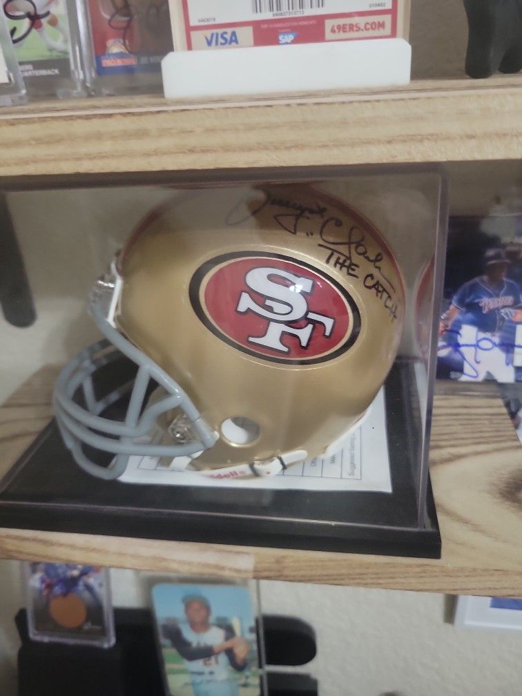 Signed Mini Helmet