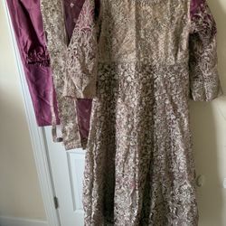 Pink And Gold Maxi