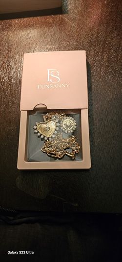 Sun Heart Vintage Necklace