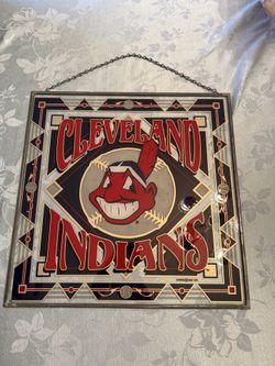Cleveland Indians wall hanging