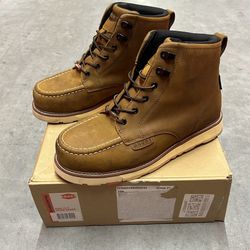 Brunt Marin F2413-18 Work Boot 10.5 6" Waterproof Comp Toe Slip & Oil Resistant