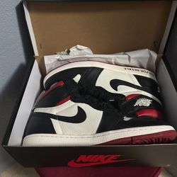 Jordan 1 Retro High “Not For Resale” Varsity Red Size 9.5