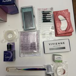 Set Up For Eyelashes Extensions 
