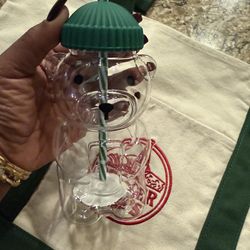 Trader Joe’s tote and bear cup