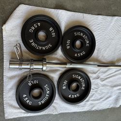Olympic Curl Bar Weights