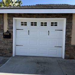 Garage Door And Opener 9ft X 7ft