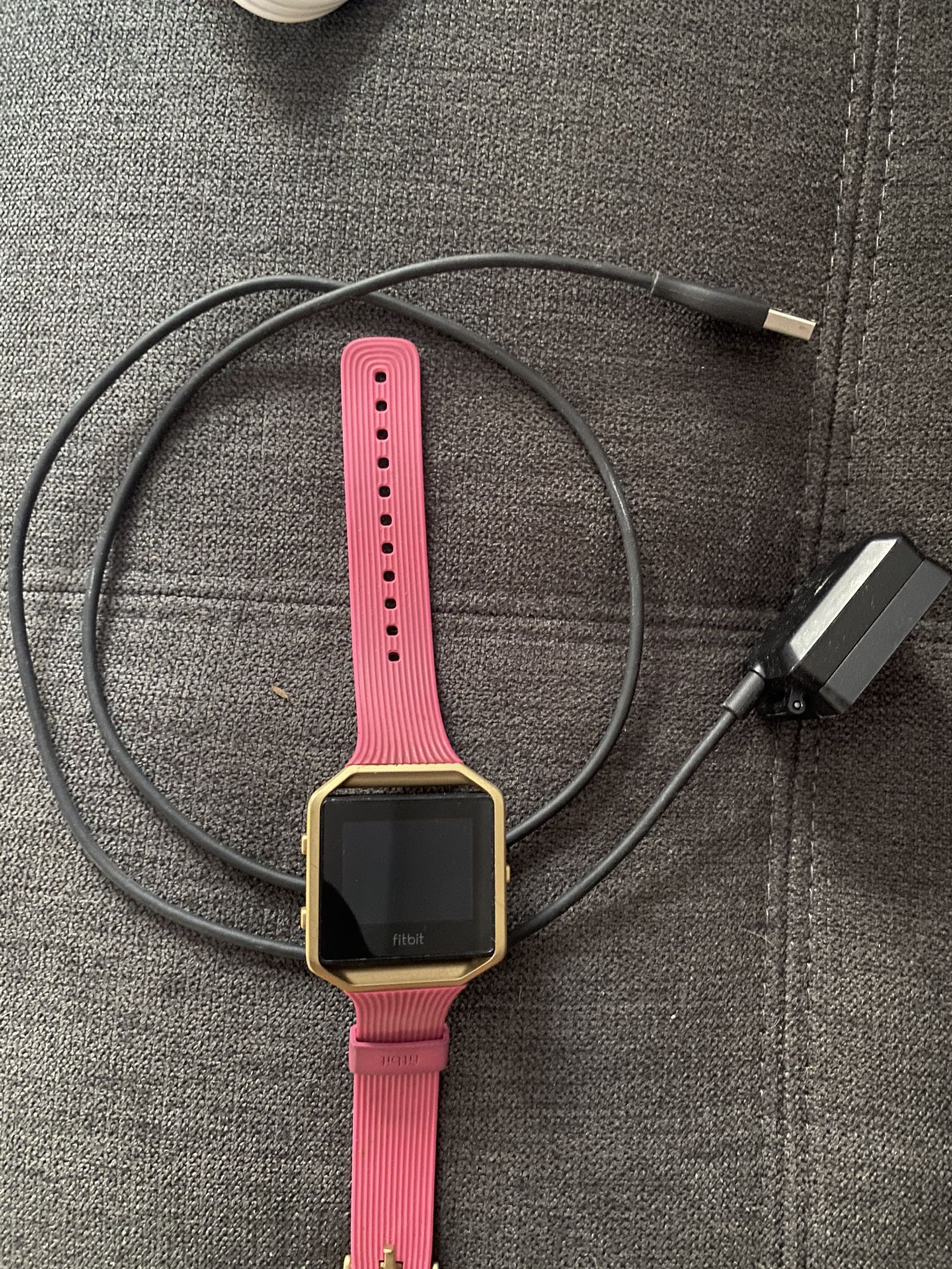 Fitbit blaze with charger
