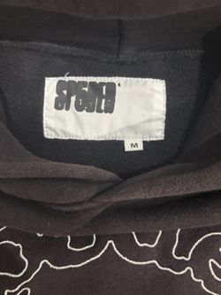 Black and silver spider v2 hoodie size M