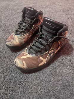 Jordan 10 retro woodland camo