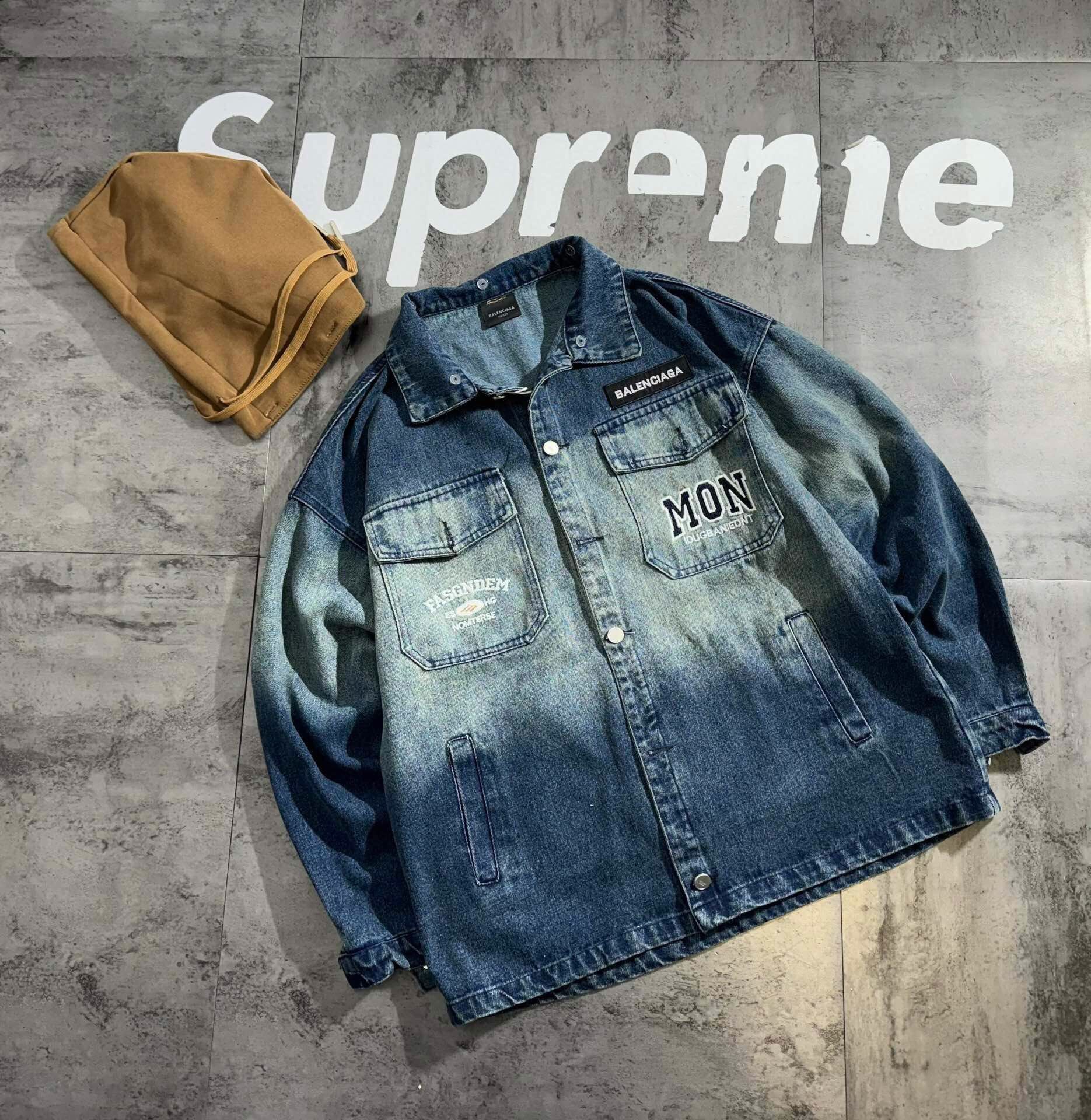 Balenciaga Menโs 2025 Jacket New