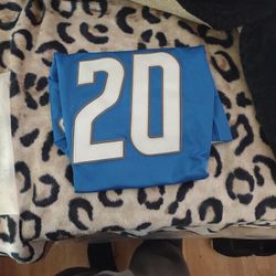 Size Large Barry Sanders Jersey.  
