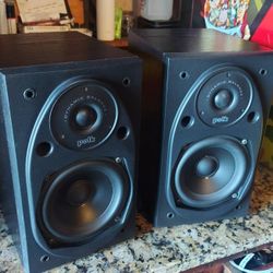 Polk Vintage Bookshelf Speakers 