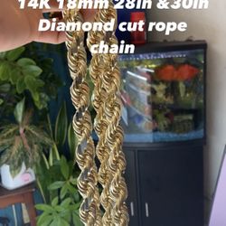 14K 18mm 28in & 30in full size . in stock.