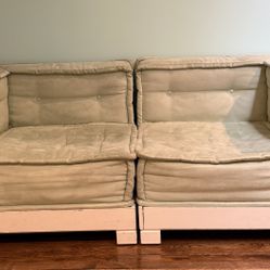 Pottery Barn Kids/Teen Cushy Lounge Loveseat