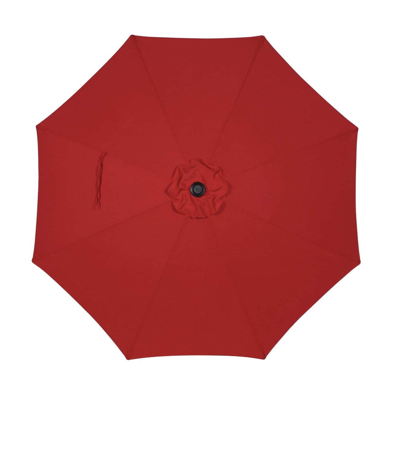 Mainstays 9ft Really Red Round Outdoor Tilting Market Patio Umbrella