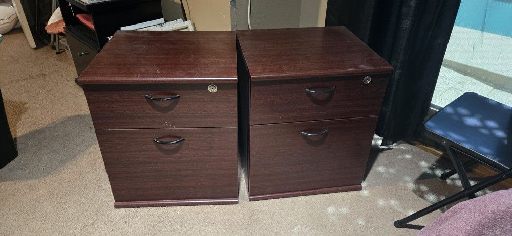 Wooden file/storage cabinet