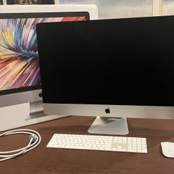 2020 Apple iMac 27” – Nano-Texture 5K Display – 3.3 GHz 6-Core Intel i5 – 80GB RAM – 1TB SSD – Excellent Condition