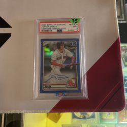 2020 Bowman Chrome Jarren Duran  Psa 9