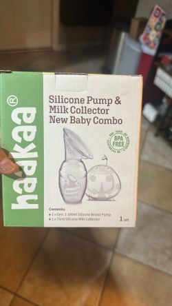 Haakaa pump and milk collector combo