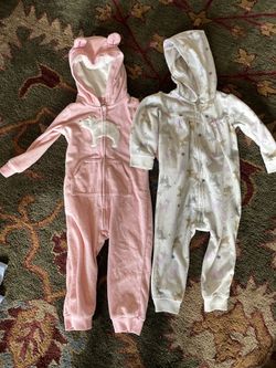 18 Month Girls Fleece Body Suits