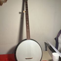 Vintage 1960s Silvertone banjo