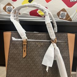 MK Sullivan Large Logo and Leather