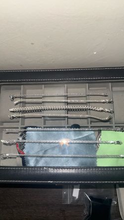 Solid 925 bracelet lobster clasp