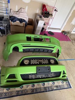 2014 mustang GT front and rear bumpers