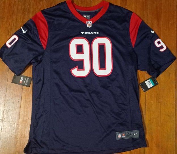 Jadeveon Clowney Men's Size Xlarge New Jersey Houston Texans