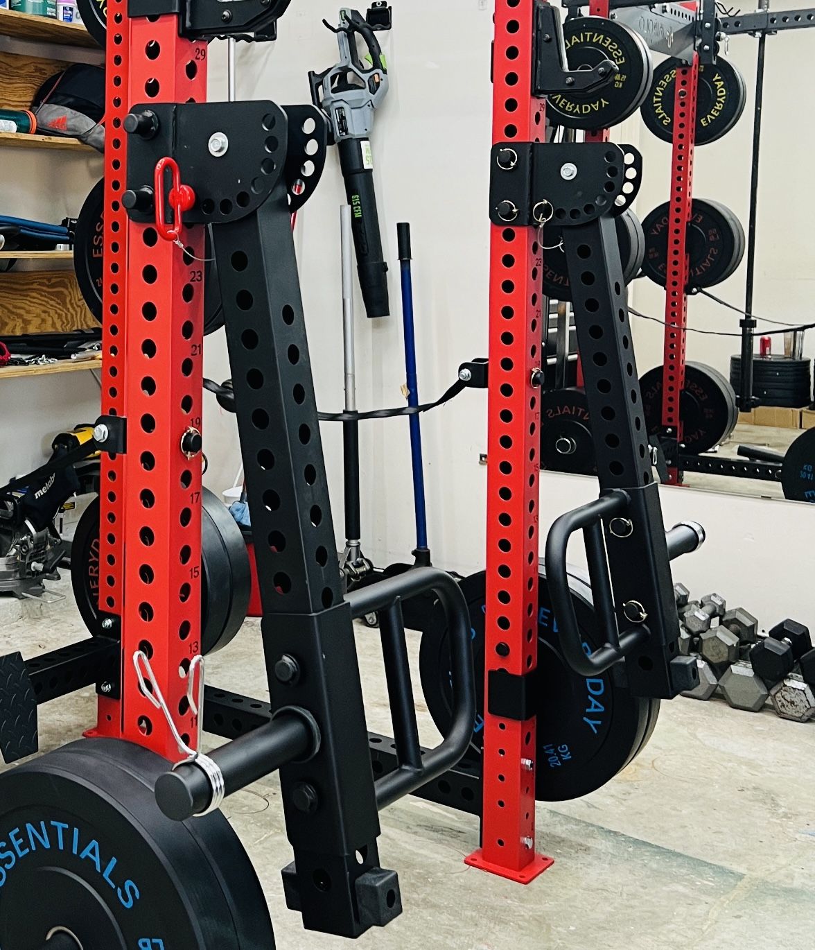 3×3 SERIES Jammer Arms Lever Arms Power Cage Squat Rack Arms