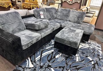 NEW SECTIONAL SOFA WITH OTTOMAN AND FREE DELIVERY PAY ON DELIVERY