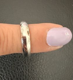 White 14k gold band