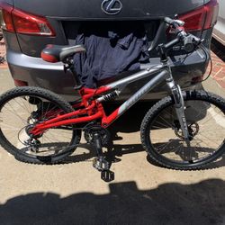 24” Dual Suspension Disk Break Bike