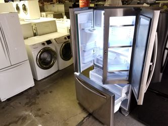 Affordable Nice Lightly Used Washer Dryer Refrigerator Oven Stove Stackable Free Warranty Samsung GE WHIRLPOOL LG BOSH KENMORE Amana Electrolux Maytag