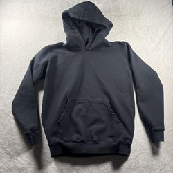 Standard Issue Men’s Small Black Hoodie Heavy Weight Made In USA Pullover