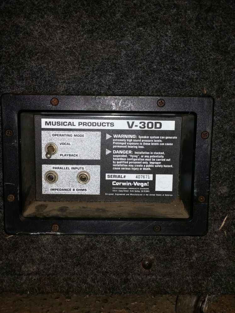 Cerwin hotsell vega v30d