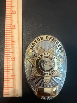 Motor Officer Badge
