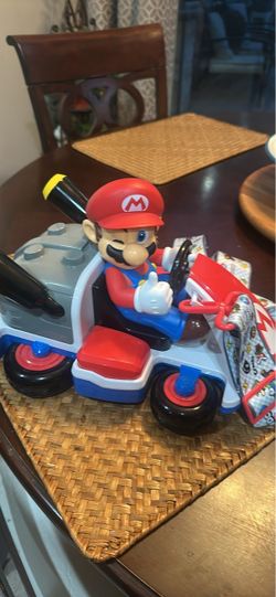 Mario Kart Mario Figure with Kart Toy