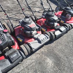 Good Running Mowers 100 Each