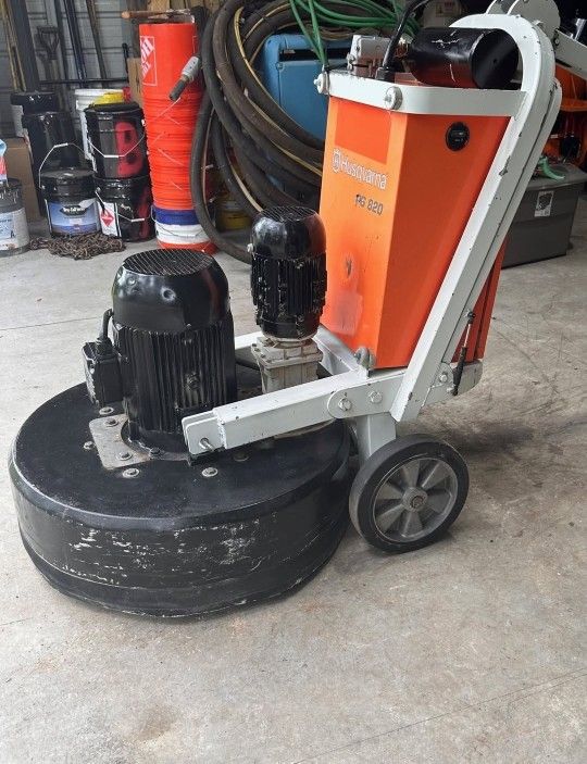 Husqvarna PG820 Concrete Floor Grinder Polisher