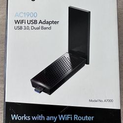 Netgear Nighthawk AC1900 WiFi USB Adapter USB 3.0 Dual Band 