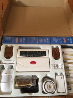 Wireless 8 Zone Intelligent Telephone Landline Home Security system