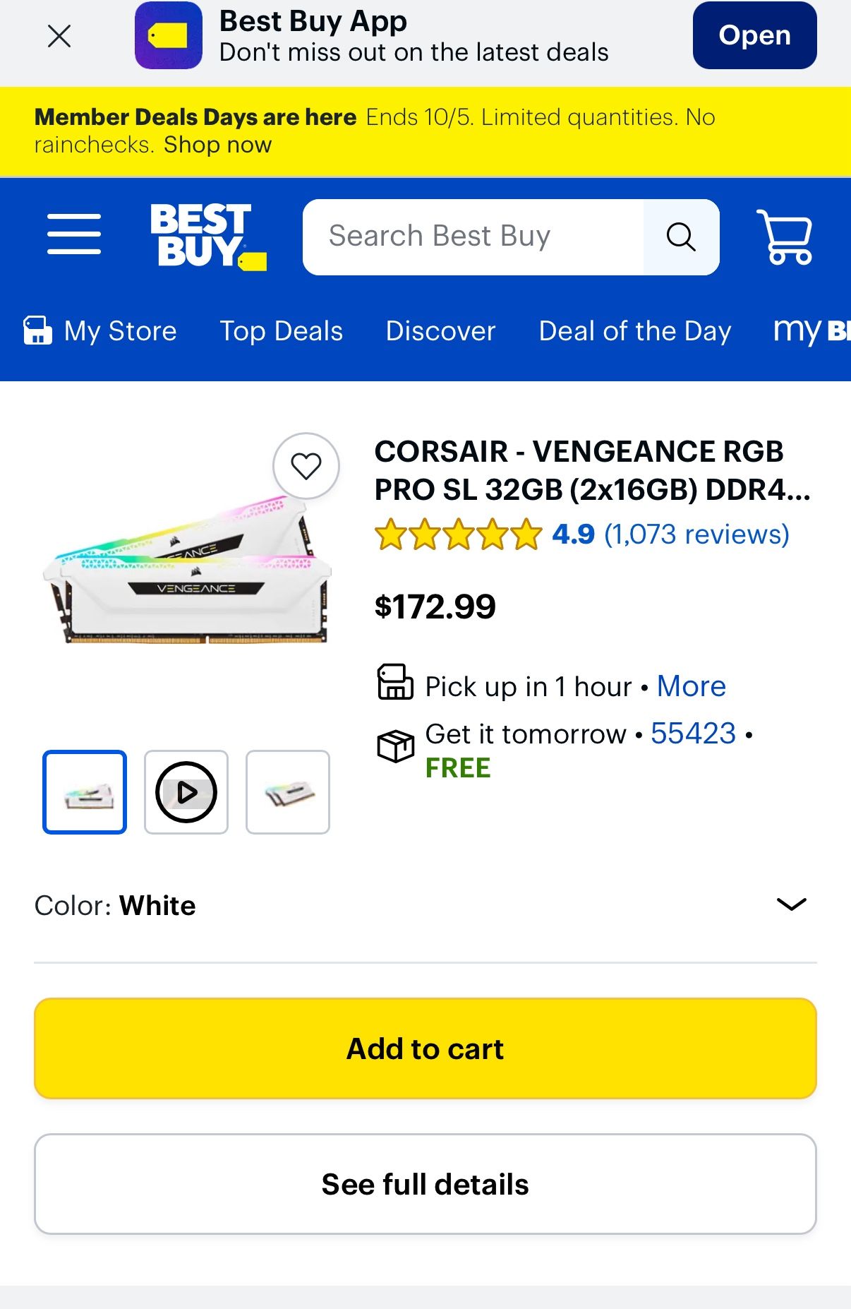 DDR4 32g RGB ram