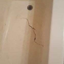 Cracked Bathroom Tub Solution 