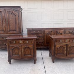 Financing Available: 4-piece French Provincial Dresser Set