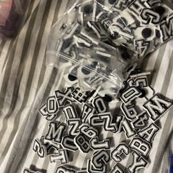 Croc Charms Alphabet 