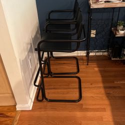 Black Bar High  Chair 3 Of Them 